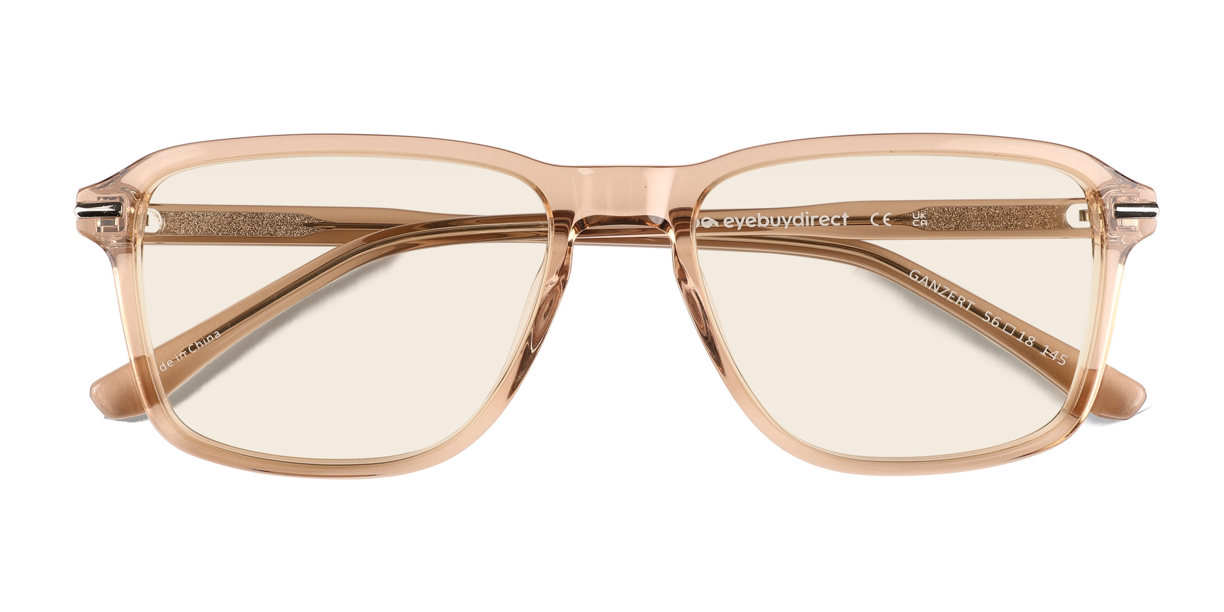Male s squareAcetate Prescription sunglasses - Eyebuydirect s Ganzert