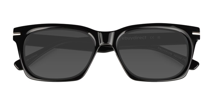Black Halverson -  Acetate Sunglasses