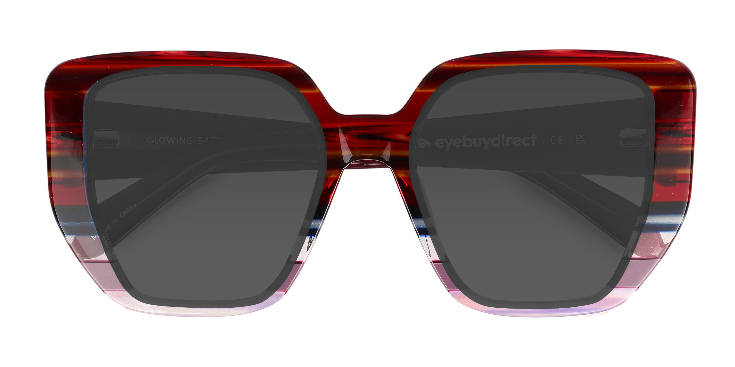 Unisex s squareAcetate Prescription sunglasses - Eyebuydirect s Glowing
