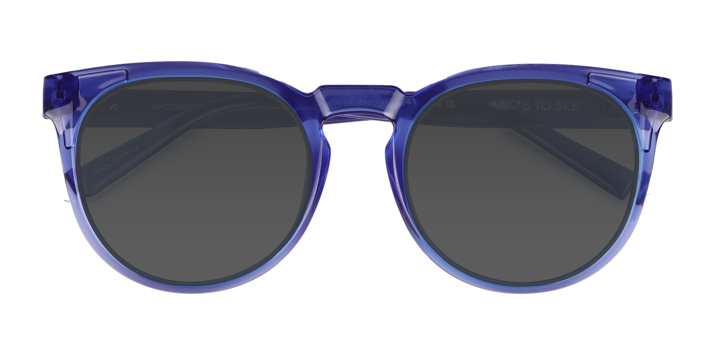 Unisex s roundEco Friendly,Plastic Prescription sunglasses - Eyebuydirect s Spoondrift