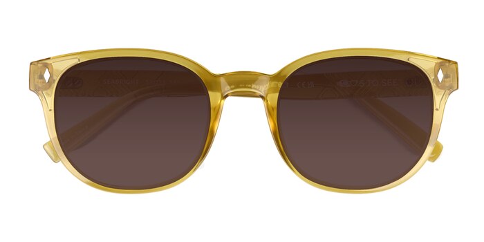 Crsytal Yellow Seabright -  Eco Friendly Sunglasses