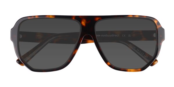 Nylon - Aviator Tortoise Frame Sunglasses For Men | Eyebuydirect