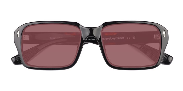 Black Sync -  Plastic Sunglasses