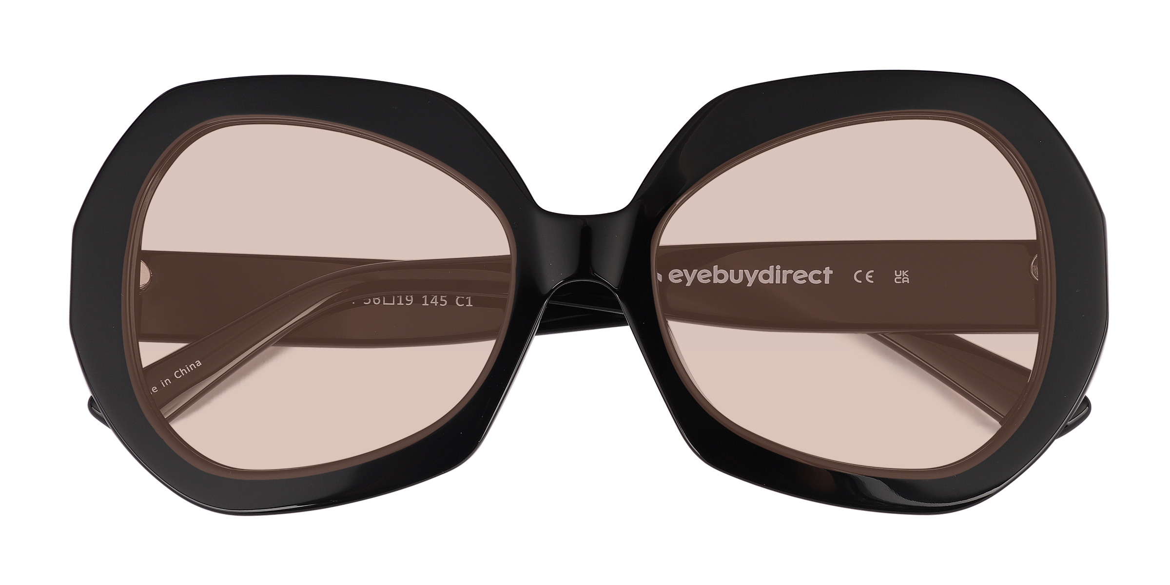 Female s hornAcetate Prescription sunglasses - Eyebuydirect s Farrah