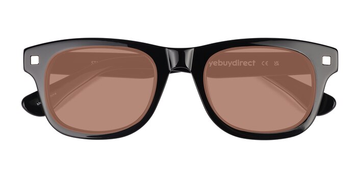 Solid Black Starboard -  Acetate Sunglasses