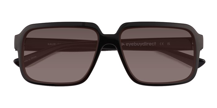 Shiny Black Kauri -  Eco Friendly Sunglasses