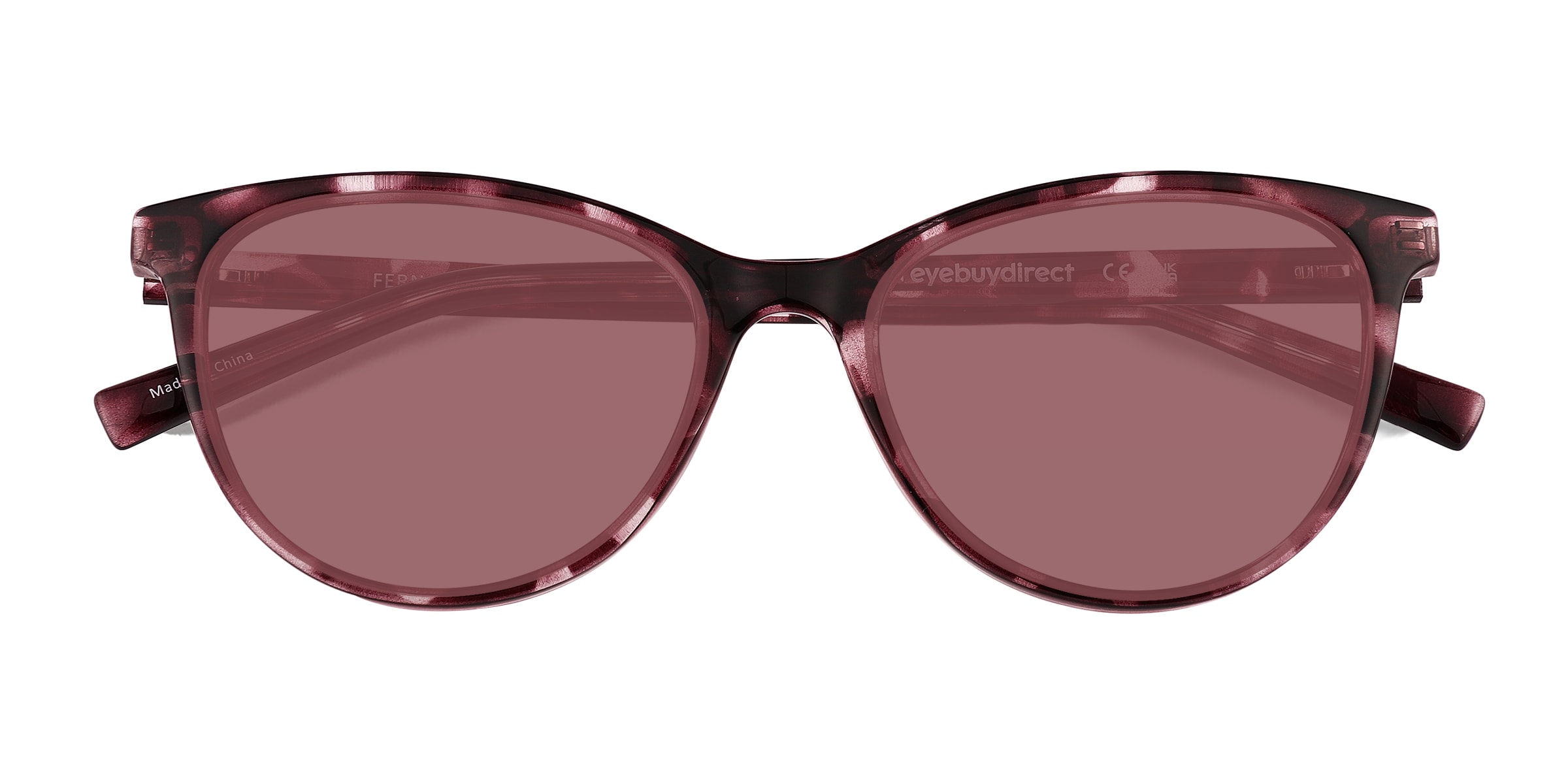 VISSLA I-SEA SUNGLASSES CATE TORTOISE PLUM POLARIZED LENS