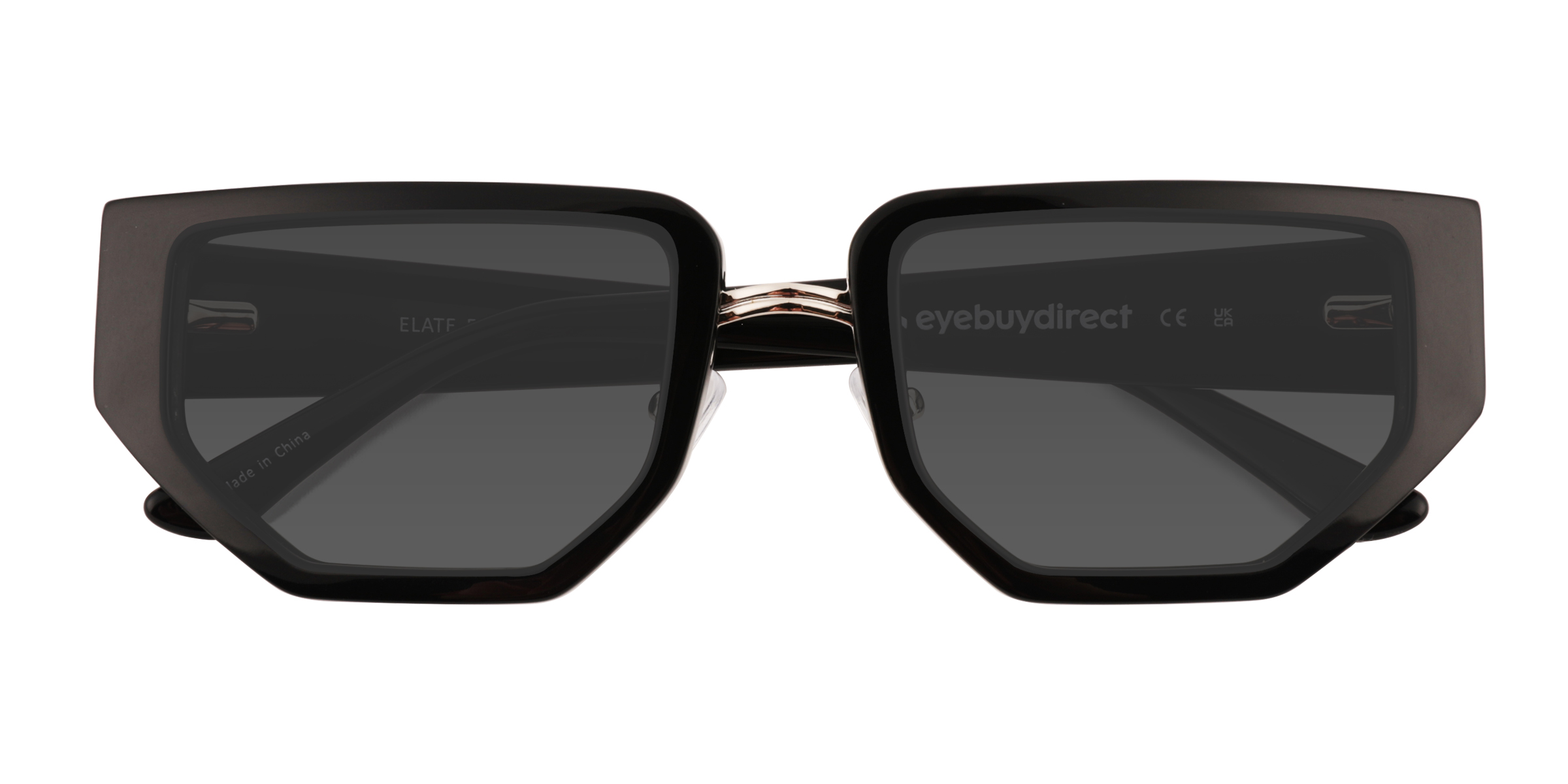 Unisex s geometricAcetate Prescription sunglasses - Eyebuydirect s Elate