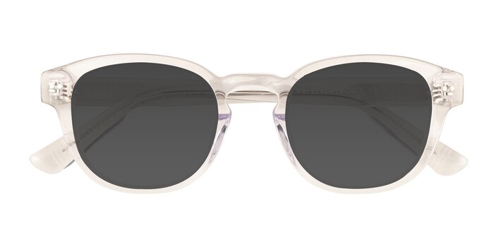 Clear Carrie -  Acetate Sunglasses