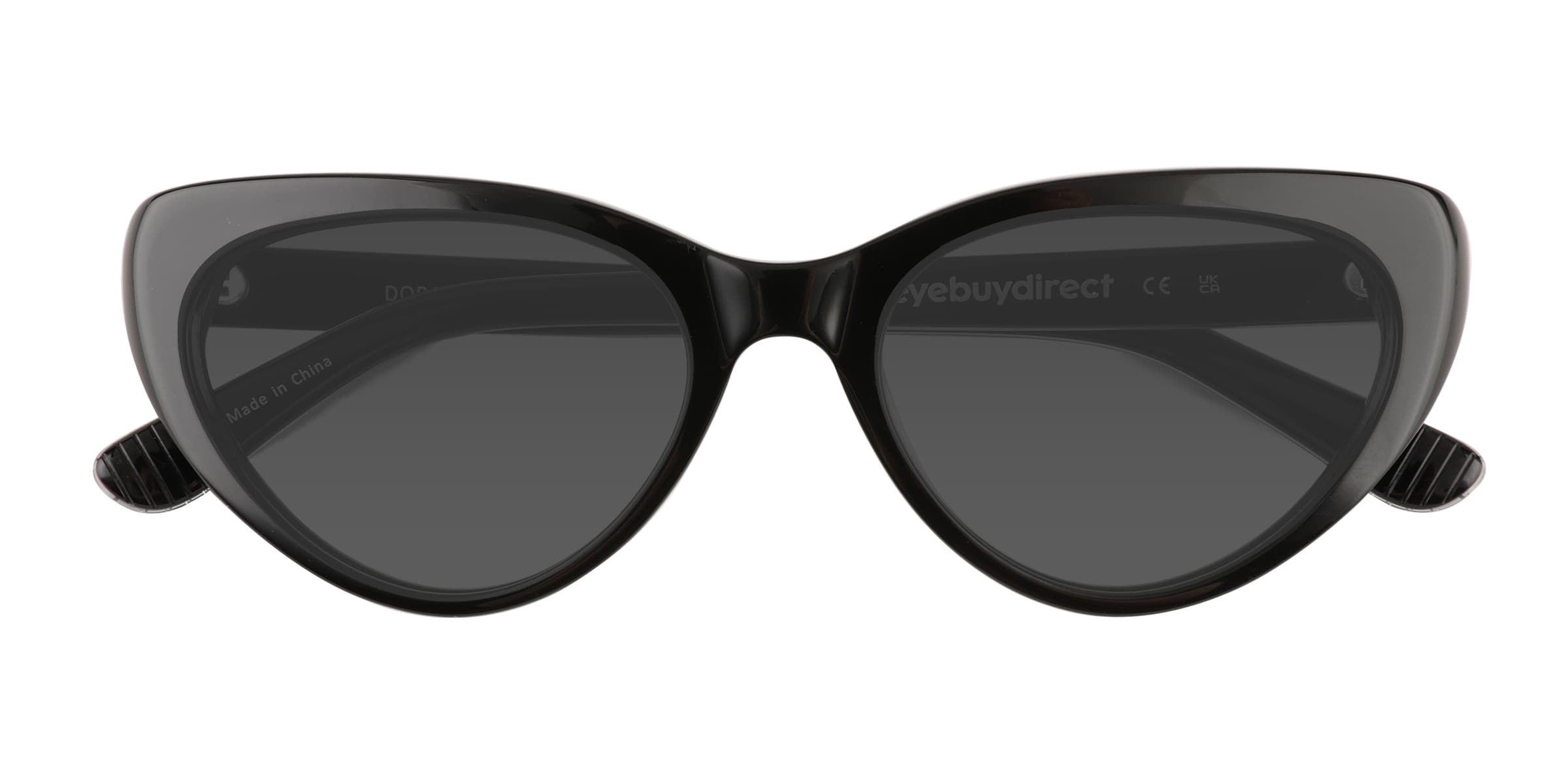 Dora - Cat Eye Black Frame Sunglasses For Women | Eyebuydirect Canada