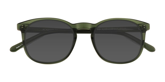 Clear Green Academy -  Acetate Sunglasses