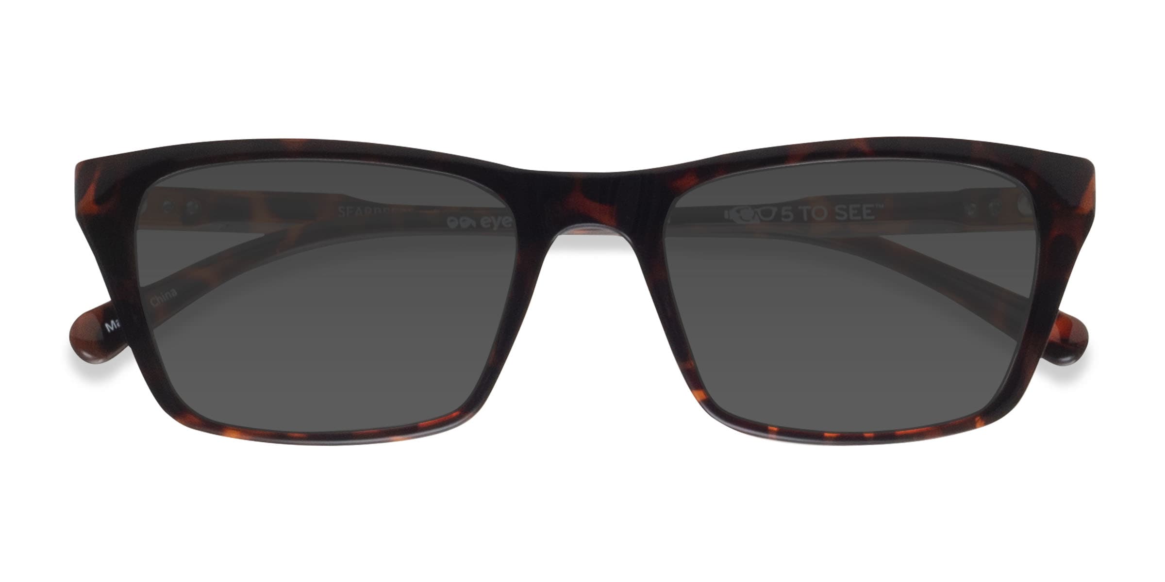 Male s square Tortoise Plastic Prescription sunglasses - Eyebuydirect s Seabreeze