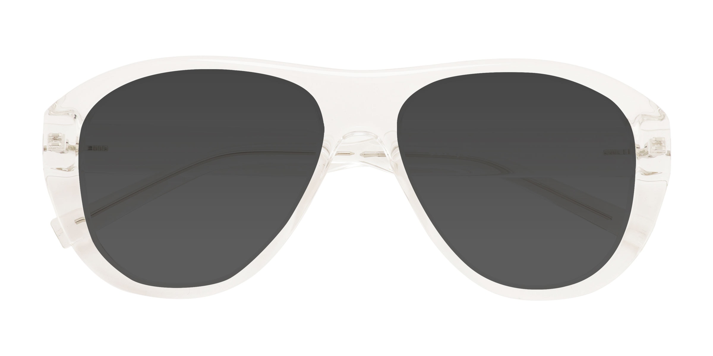 Randall - Aviator Clear Frame Sunglasses For Men |