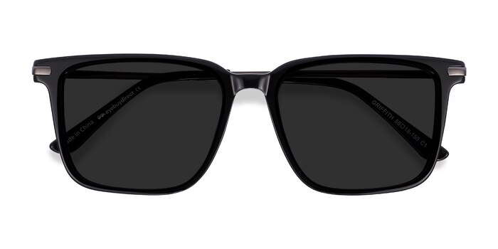 Black Griffith -  Acetate, Metal Sunglasses