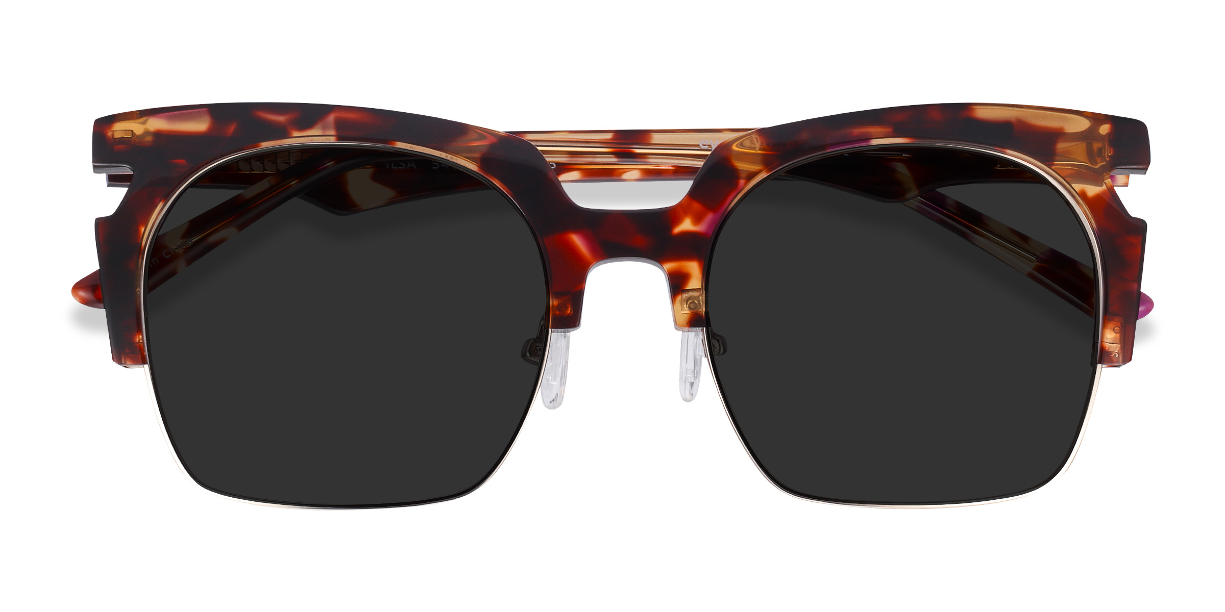 Female s browlineAcetate, Metal Prescription sunglasses - Eyebuydirect s Ilsa