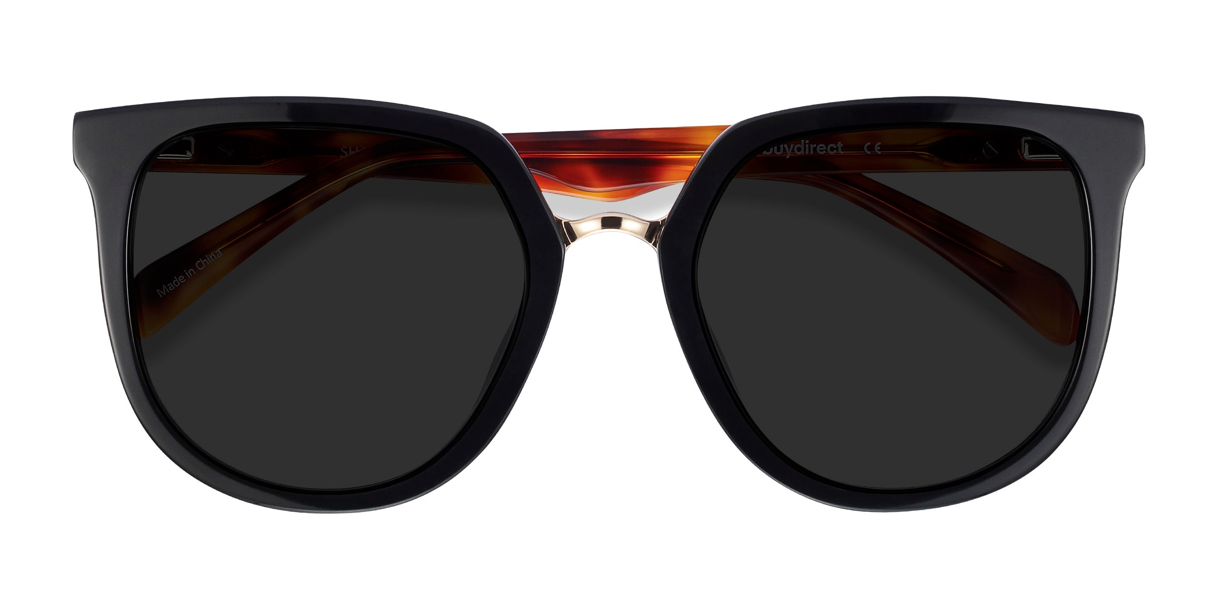ELLIE SUNGLASSES (TORTOISE/BLACK) | SHADY LADY