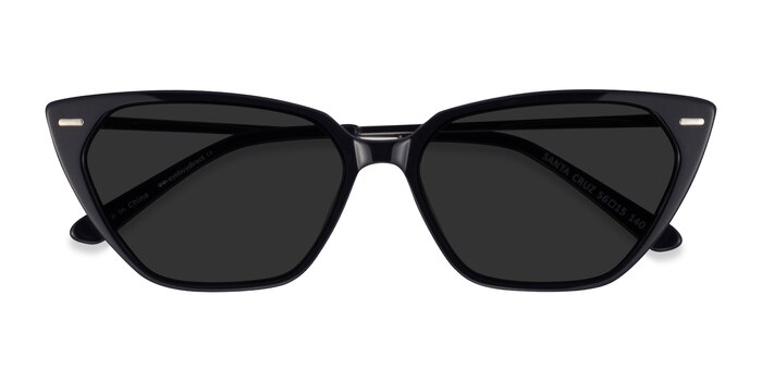 Black Santa Cruz -  Acetate Sunglasses