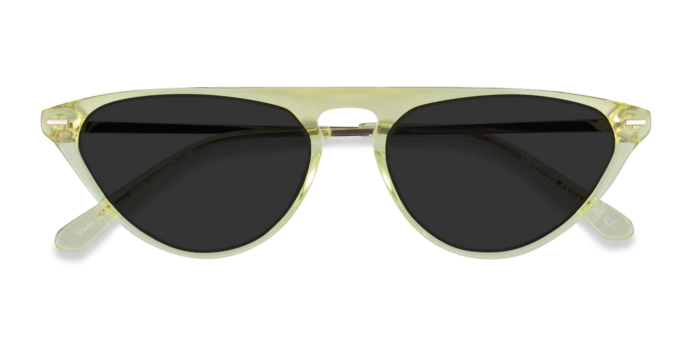 Female s hornAcetate,Metal Prescription sunglasses - Eyebuydirect s Satellite