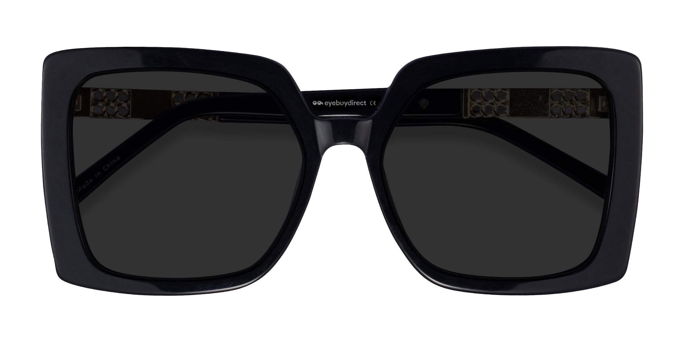 Female s squareAcetate,Metal Prescription sunglasses - Eyebuydirect s Hollywood