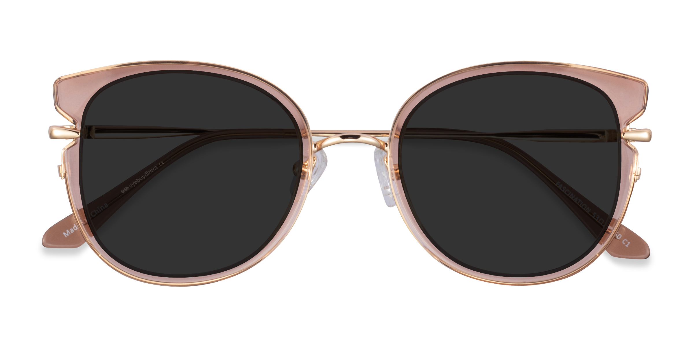 Female s squareMetal,Plastic Prescription sunglasses - Eyebuydirect s Fascination