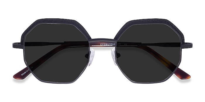 Matte Black Futurist -  Acetate Sunglasses
