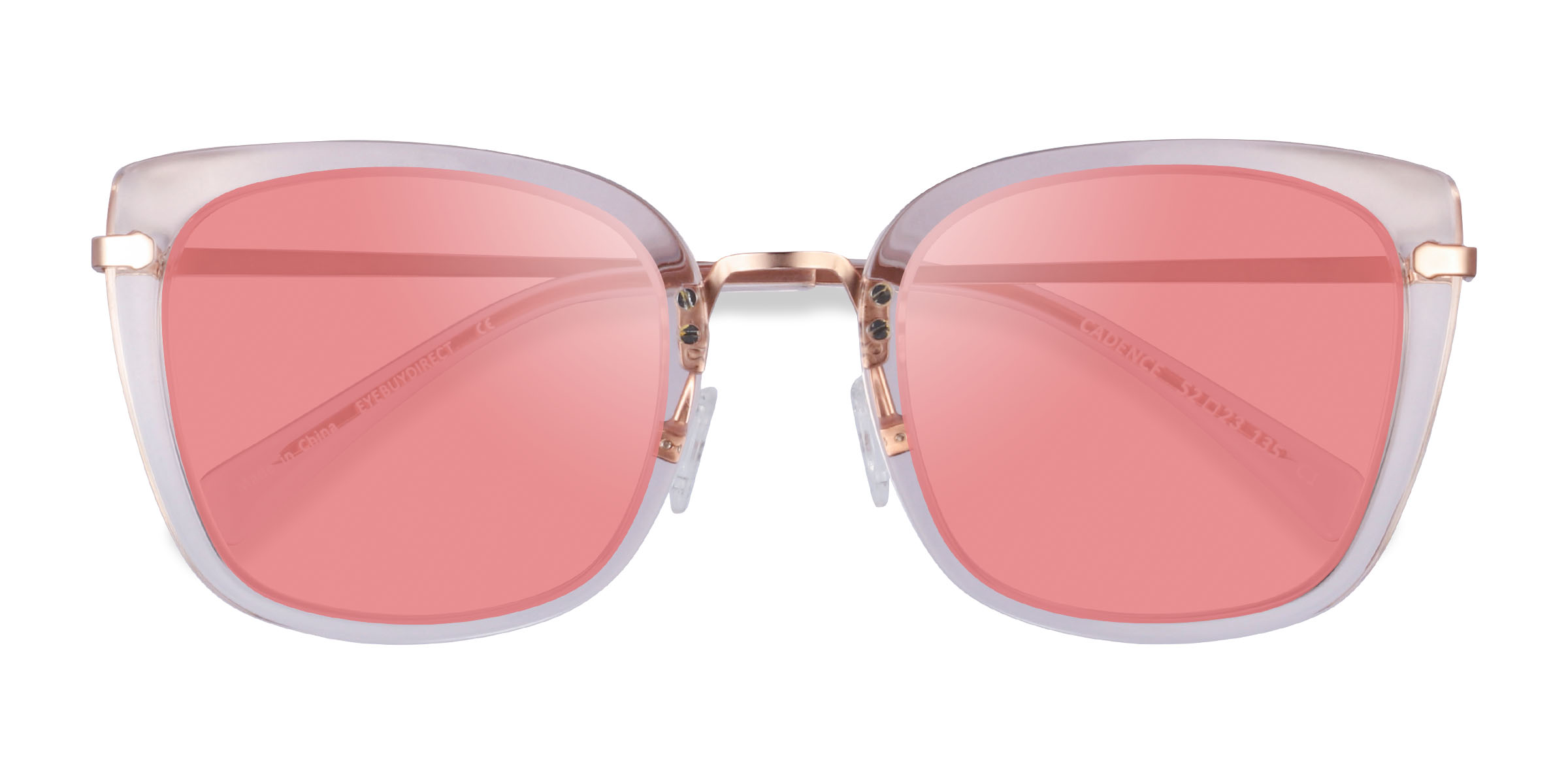 Female s squareAcetate,Metal Prescription sunglasses - Eyebuydirect s Cadence