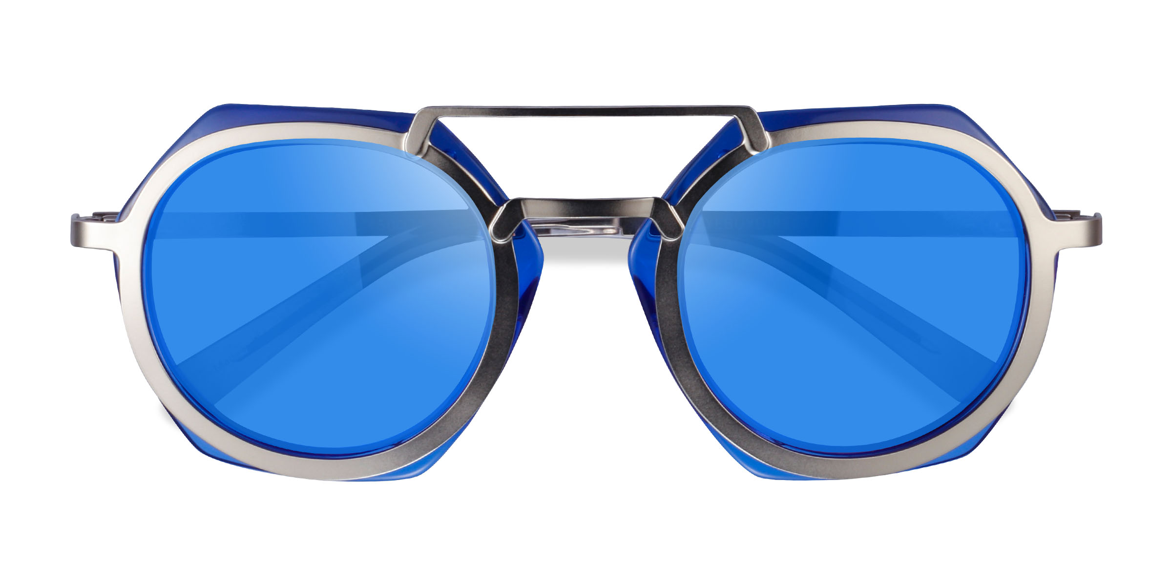 Unisex s geometricAcetate,Metal Prescription sunglasses - Eyebuydirect s Multi