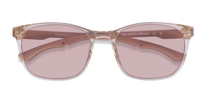 Crystal Nude Tenacity -  Plastic Sunglasses