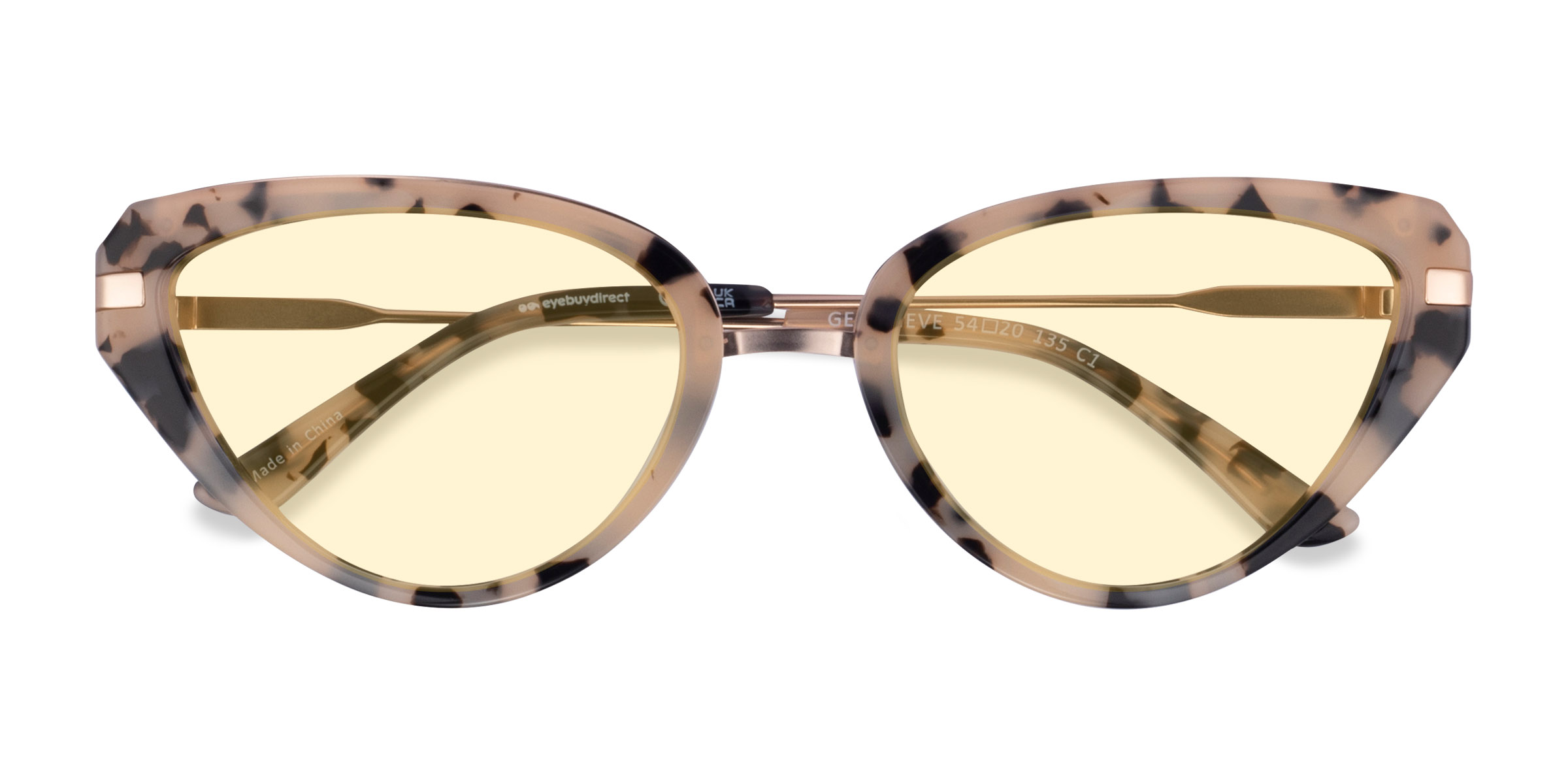 Female s hornAcetate,Metal Prescription sunglasses - Eyebuydirect s Genevieve