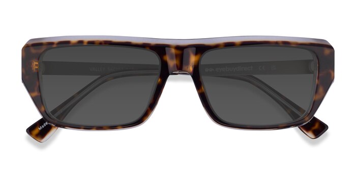 Crystal Tortoise Valley -  Acetate Sunglasses