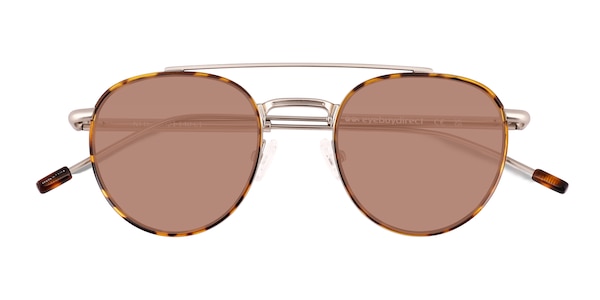 Ned - Aviator Tortoise Frame Prescription Sunglasses | Eyebuydirect