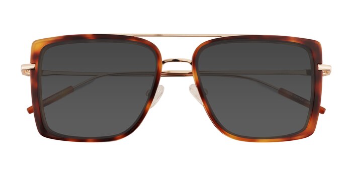 Tortoise Gold Kiln -  Acetate Sunglasses