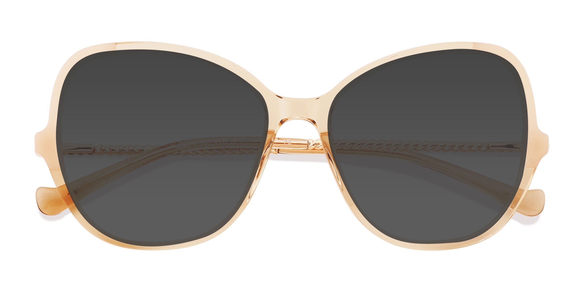 Female s horn Champaign AcetateMetal Prescription sunglasses - Eyebuydirect s Lockwood 76$