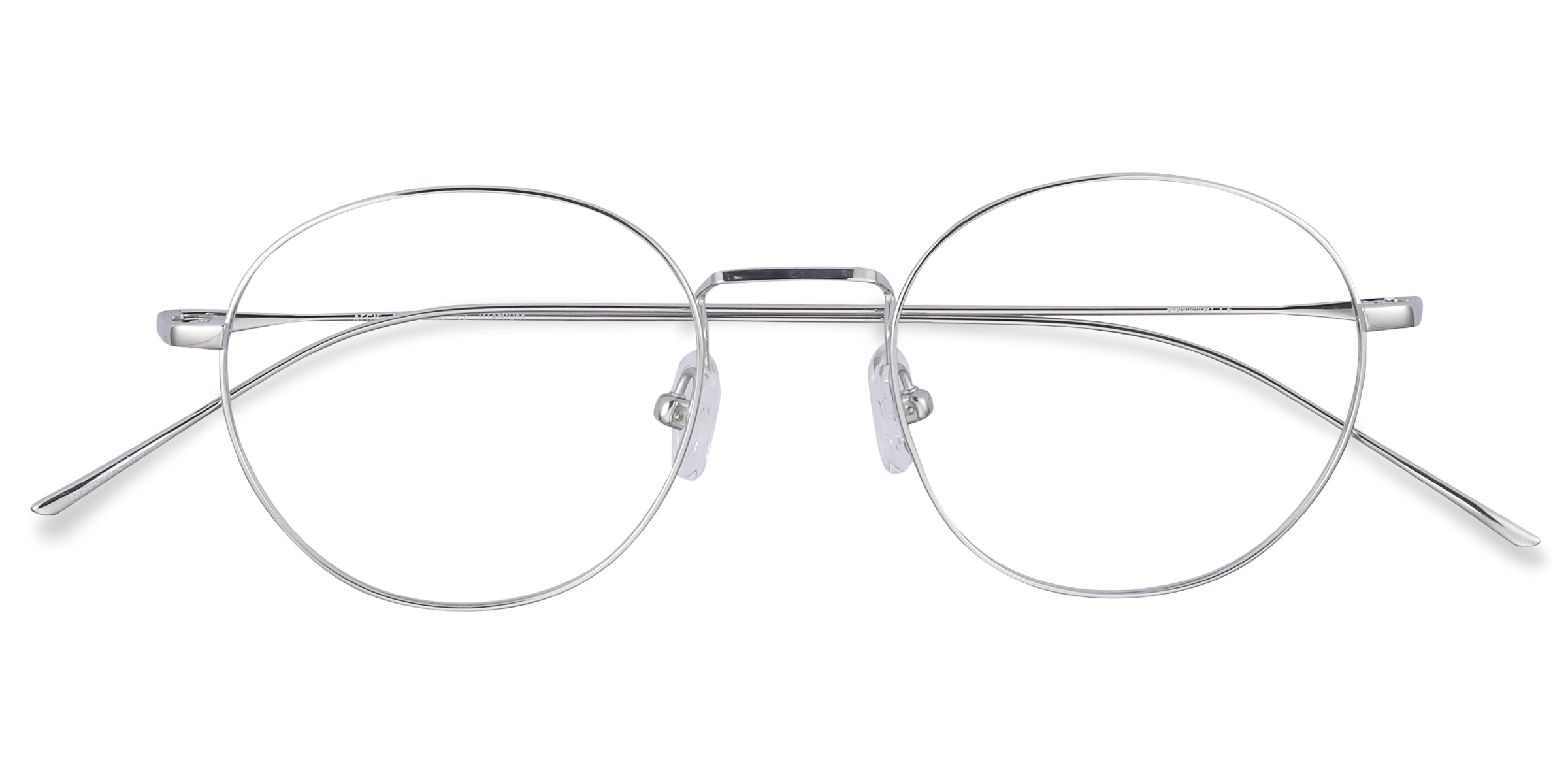 Unisex s roundTitanium Prescription eyeglasses - Eyebuydirect s Aegis