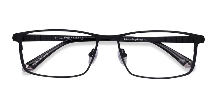 Black Driven -  Lightweight Titanium Eyeglasses