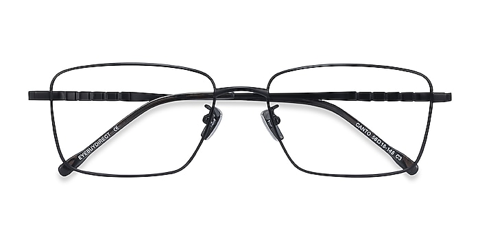 Black Canto -  Lightweight Titanium Eyeglasses