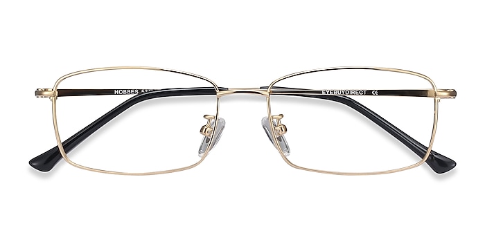 Golden Hobbes -  Lightweight Titanium Eyeglasses