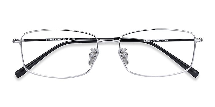 Silver Embark -  Lightweight Titanium Eyeglasses