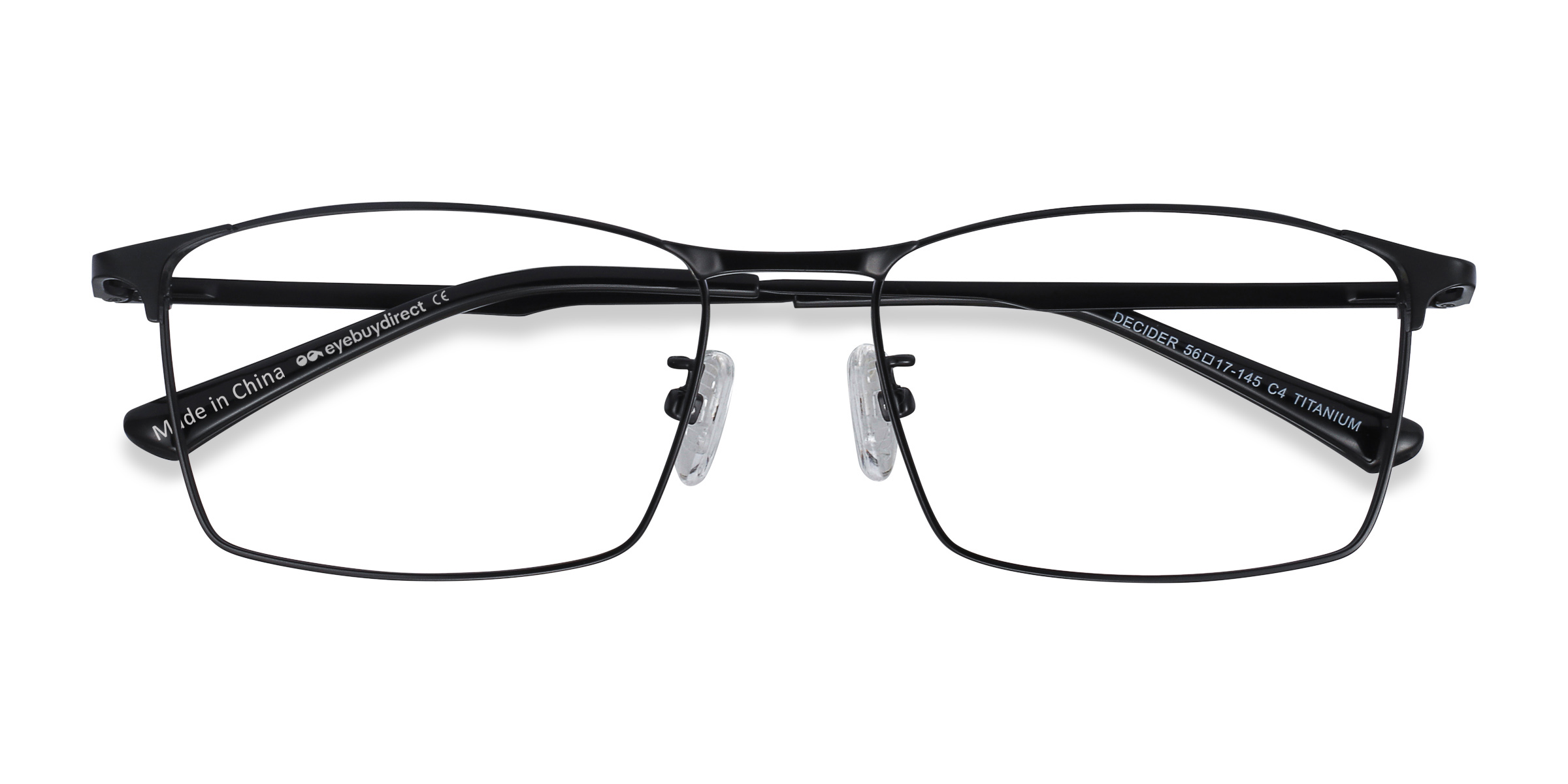 Male s rectangleTitanium Prescription eyeglasses - Eyebuydirect s Decider