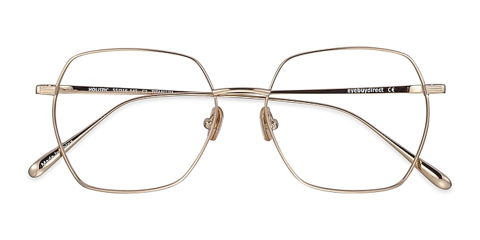 Gold Holistic -  Lightweight Titanium Eyeglasses