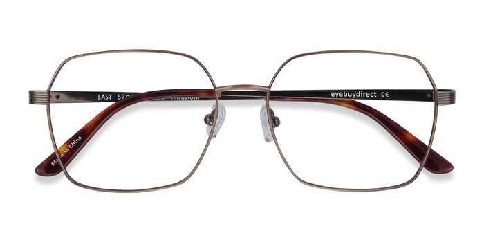 Bronze East -  Lightweight Titanium Eyeglasses
