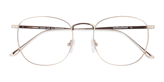 Gold Arbor -  Lightweight Titanium Eyeglasses