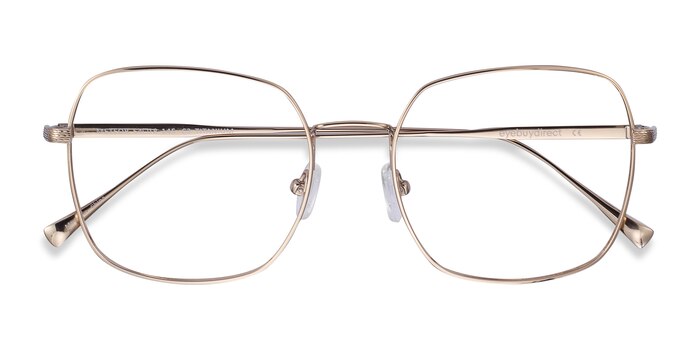 Gold Meteor -  Lightweight Titanium Eyeglasses