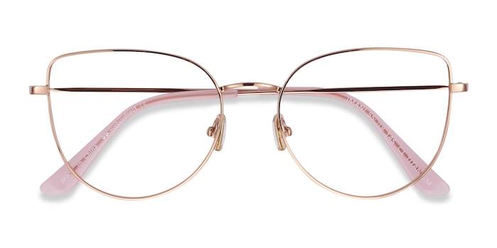 Rose Gold Imani -  Lightweight Titanium Eyeglasses