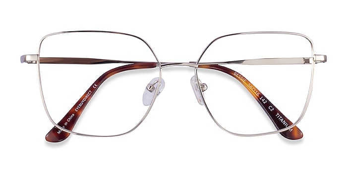 Silver Bessie -  Titanium Eyeglasses