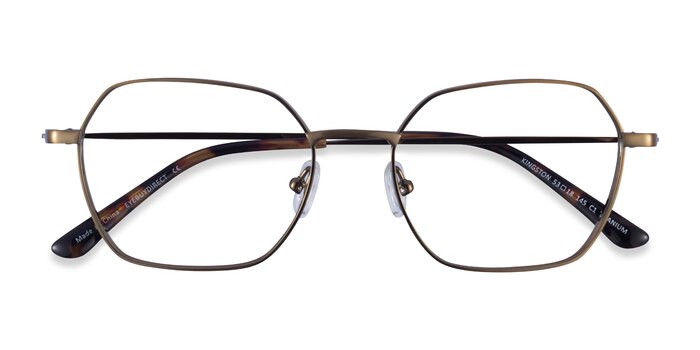 Bronze Kingston -  Titanium Eyeglasses