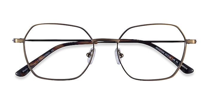 Bronze Kingston -  Titanium Eyeglasses