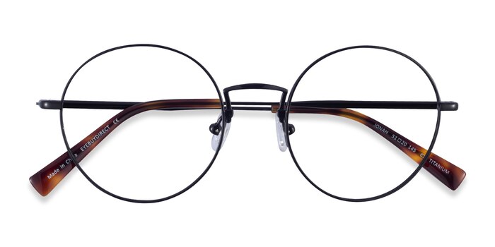 Black Jonah -  Titanium Eyeglasses