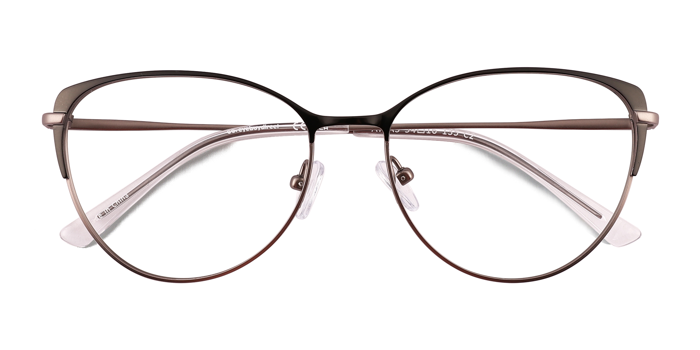 Female s hornTitanium Prescription eyeglasses - Eyebuydirect s Atlas