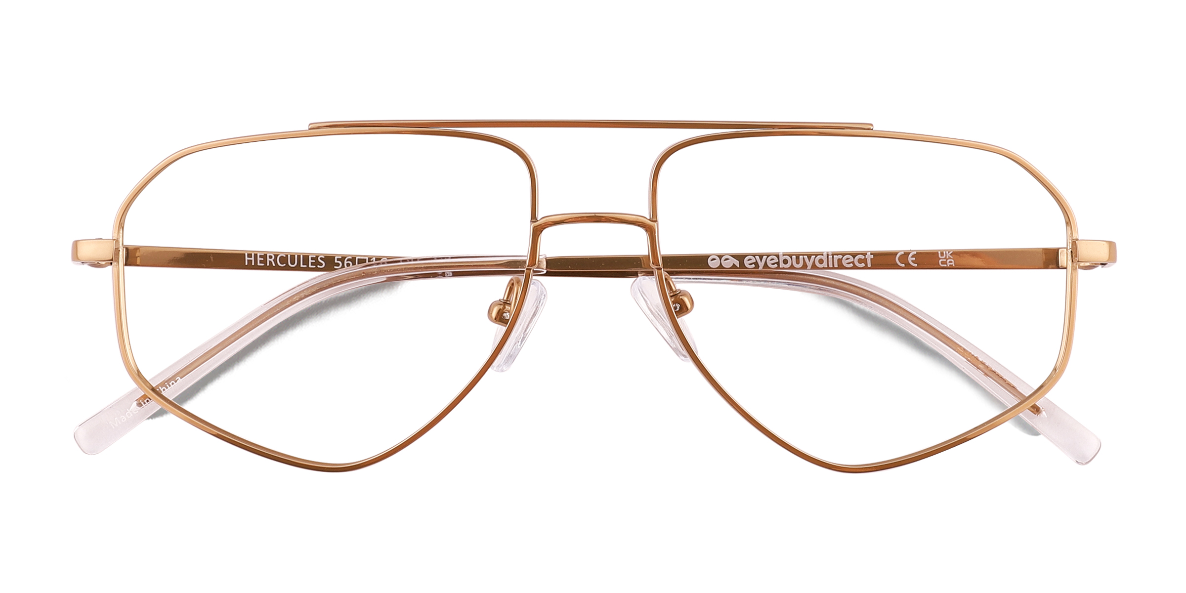 Male s aviator Titanium Prescription eyeglasses - Eyebuydirect s Hercules